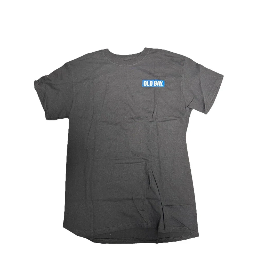 Old Bay Home Shirt - Black, Unisex T-Shirt, Maryland Flag Design